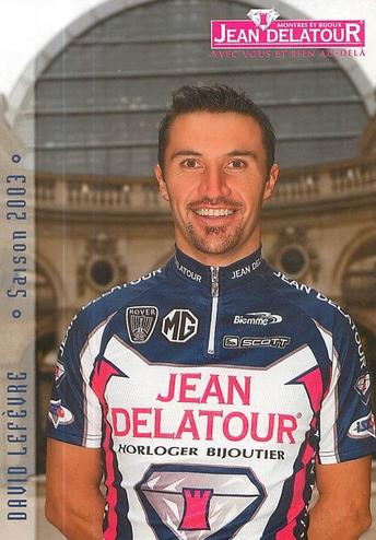 2003 Jean Delatour #NNO David Lefèvre Front